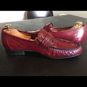 Men’s Gucci Shoes Loafers Oxblood size 10 US